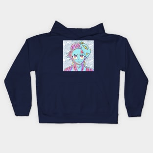 tanjirou kamado kun the demon slayer Kids Hoodie